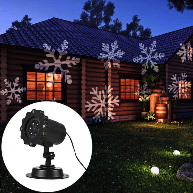 LED Snowflake Projector By Alenzo