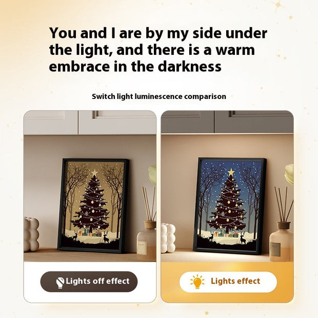 Luminous Christmas Frame By Alenzo