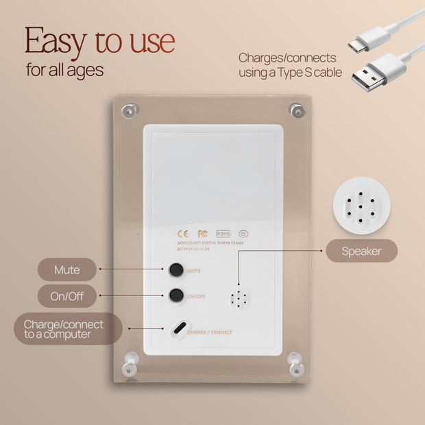 Digital Photo & Video Frame By Alenzo