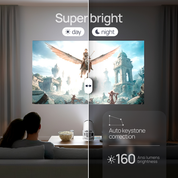 Portable Pro Projector By Alenzo