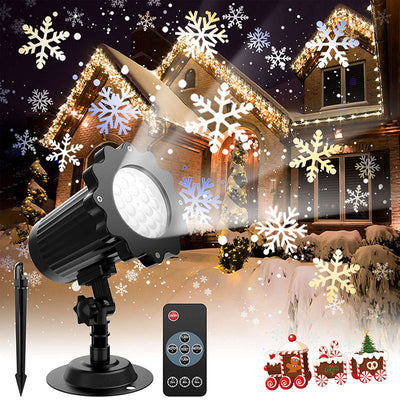 LED Snowflake Projector By Alenzo