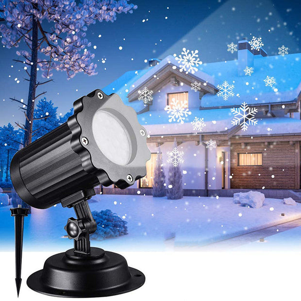 LED Snowflake Projector By Alenzo