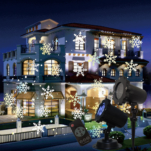 LED Snowflake Projector By Alenzo